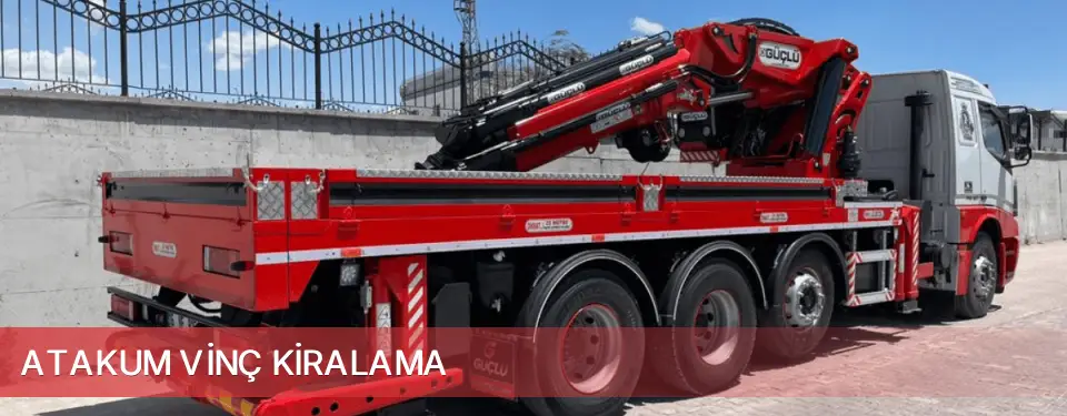 Atakum İlçemi Vinç Kiralama